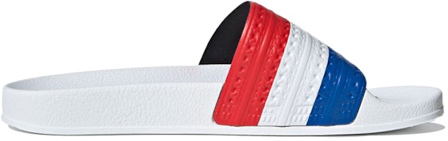 adidas Adilette Slides 'USA' Sandal G55375 Order adidas Adilette Slides 'USA' Sandal G55375
