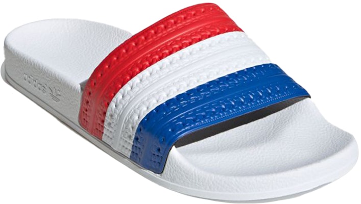 adidas Adilette Slides 'USA' G55375 Lookbook adidas Adilette Slides 'USA' G55375