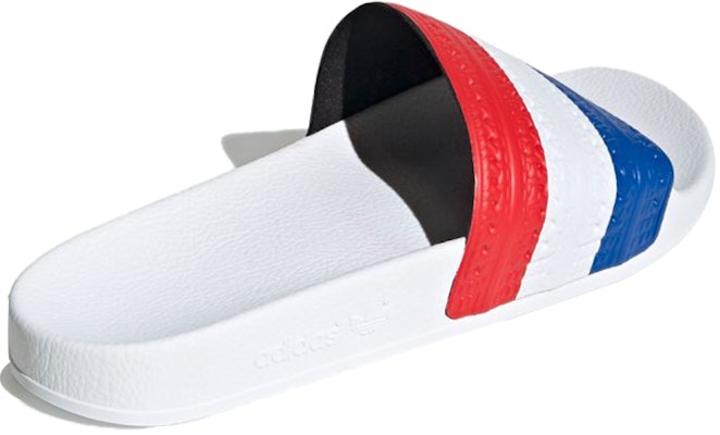 adidas Adilette Slides 'USA' G55375 Shop adidas Adilette Slides 'USA' G55375