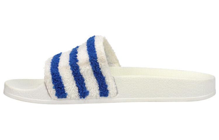 adidas adilette Slides 'White Blue' BB9279
