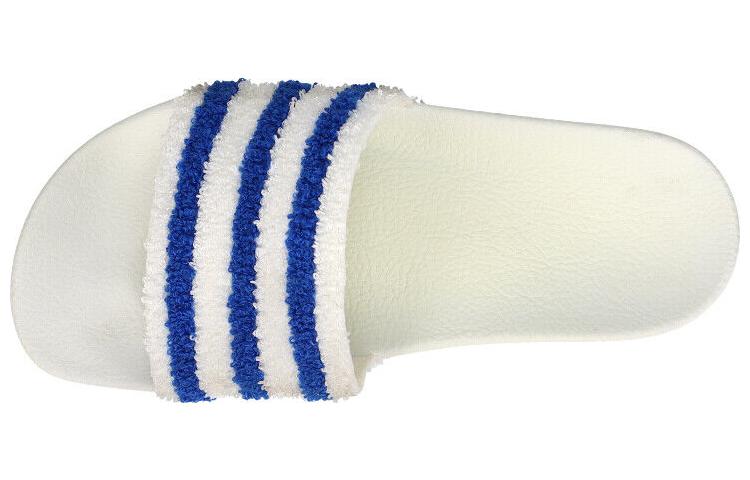 Shop アディレッタ スライド 白/青 BB9279