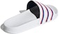 adidas Adilette Slides 'Putih Biru Solar Merah' FU9888