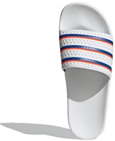 adidas Adilette Slides 'Putih Biru Solar Merah' FU9888 Purchase adidas Adilette Slides 'Putih Biru Solar Merah' FU9888