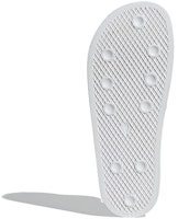 adidas Adilette Slides 'Putih Biru Solar Merah' FU9888 Details for adidas Adilette Slides 'Putih Biru Solar Merah' FU9888