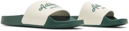 Cheap adidas Adilette Slides 'Putih Hijau Kolej' GW8749