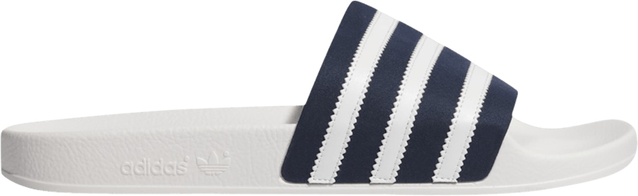adidas Adilette Slides 'Putih Navy Koleseum' CG6436 Buy adidas Adilette Slides 'Putih Navy Koleseum' CG6436