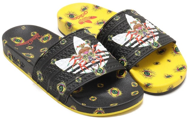 아디다스 아딜렛 슬라이드 타나미 블랙 (Adidas Adilette Slides Tanami Black ) JH6650 Order 아디다스 아딜렛 슬라이드 타나미 블랙 (Adidas Adilette Slides Tanami Black ) JH6650
