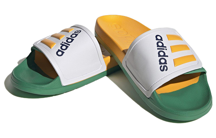 Lookbook adidas Adilette Tnd ''Groen Wit Geel'' GZ9502