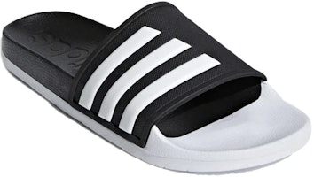 Sandal adidas Adilette Tnd Hitam Putih 'Black White' F35437 Lookbook Sandal adidas Adilette Tnd Hitam Putih 'Black White' F35437