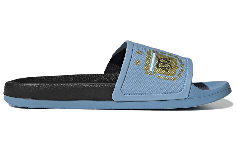 Order adidas Adilette TND Slippers ''Zwart Lichtblauw'' GX9705