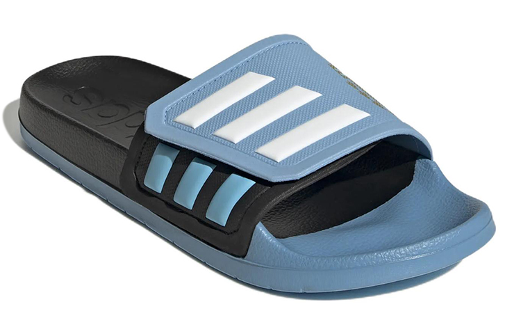 Lookbook adidas Adilette TND Slippers ''Zwart Lichtblauw'' GX9705
