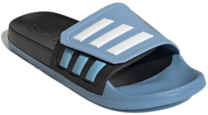 adidas Adilette TND Slide 'Black Light Blue' GX9705 Lookbook adidas Adilette TND Slide 'Black Light Blue' GX9705