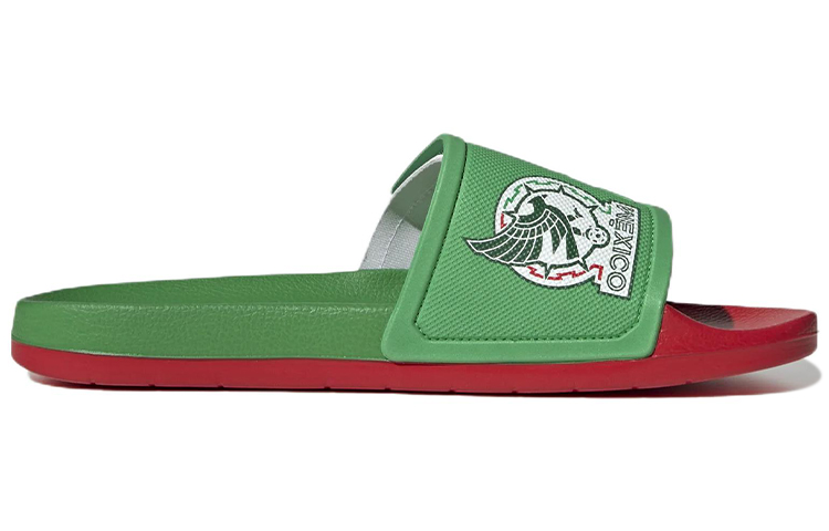 Order adidas Adilette TND Slide ''Felgroen Rood'' GX9710