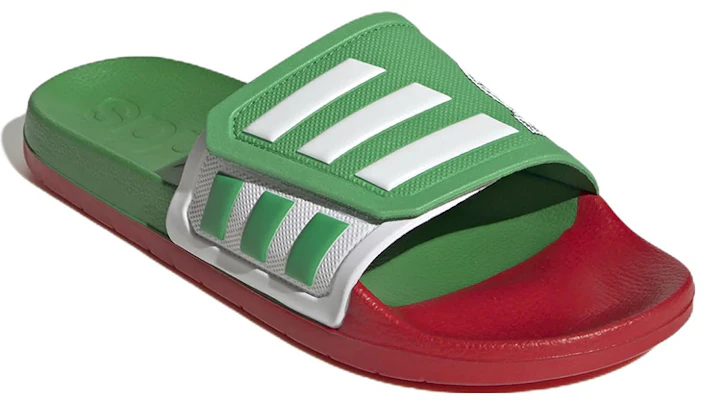adidas Adilette TND Slide ''Felgroen Rood'' GX9710 Lookbook adidas Adilette TND Slide ''Felgroen Rood'' GX9710
