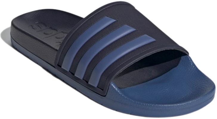 adidas Adilette Tnd Slides 'Blue Black' FY8605 Lookbook adidas Adilette Tnd Slides 'Blue Black' FY8605