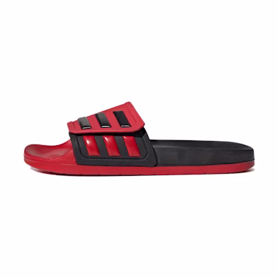 adidas Adilette Tnd Slides Casual Sports Slippers Black Red Unisex 'Black Red'
