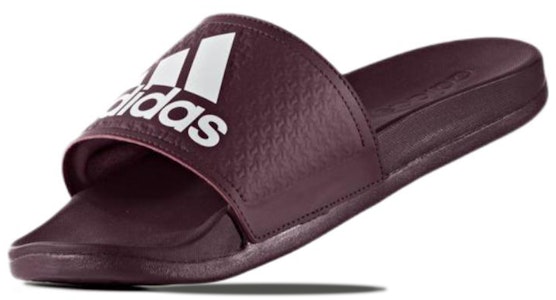 adidas Adilette Ultra Slide 'Maroon' Sandal AQ3114 Lookbook adidas Adilette Ultra Slide 'Maroon' Sandal AQ3114