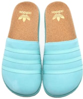 아디다스 아디뮬 리 슬라이드 '이지 민트' (Adidas Adimule Lea Slide 'Easy Mint') GY2554 Shop 아디다스 아디뮬 리 슬라이드 '이지 민트' (Adidas Adimule Lea Slide 'Easy Mint') GY2554