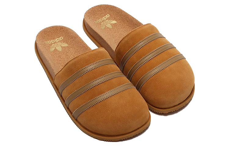 Lookbook 阿迪達斯 Adimule Lea 休閒鞋 '淺棕色' GY2555