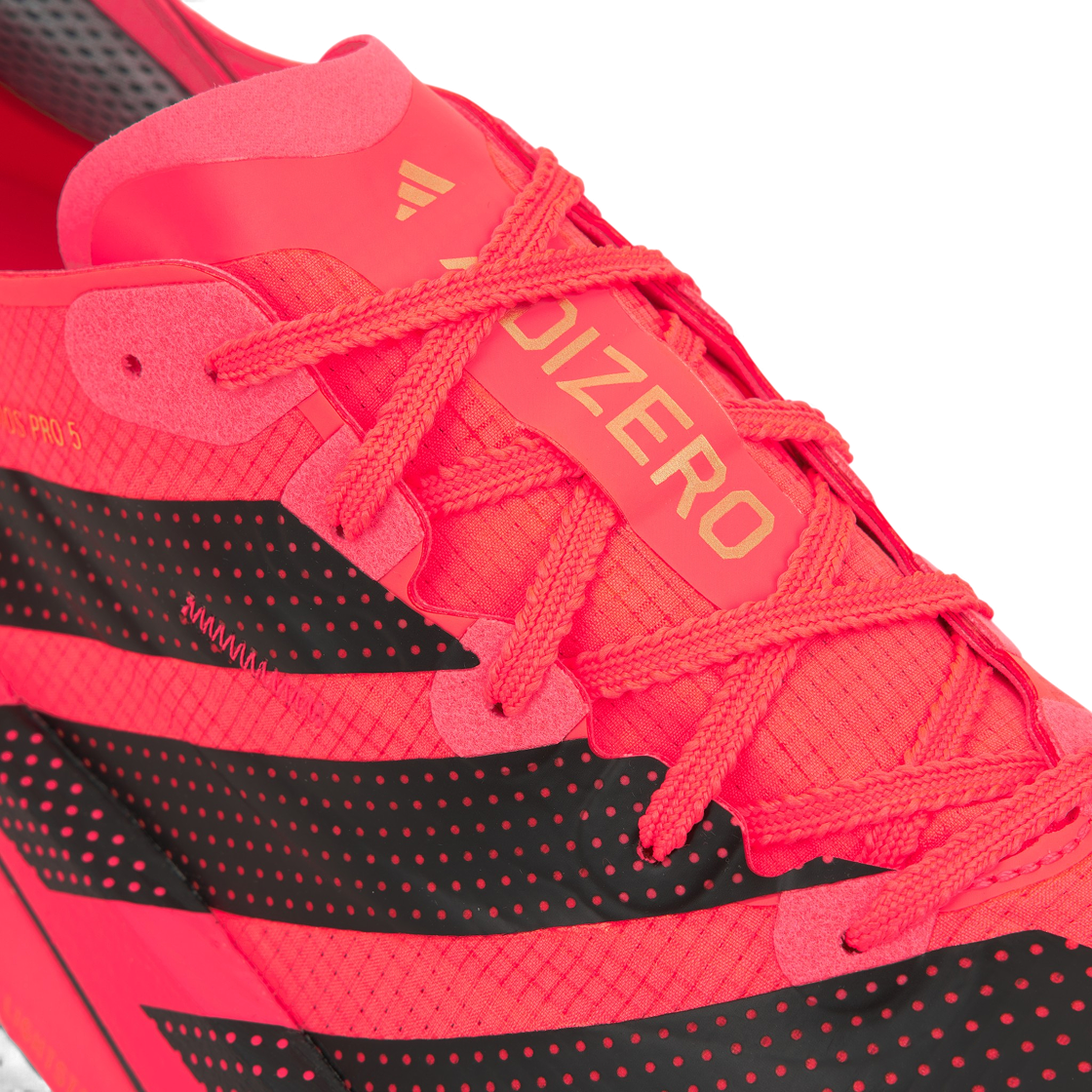Sizing adidas Adios Pro 5「太陽渦輪／核心黑／亮紅」 KI8294