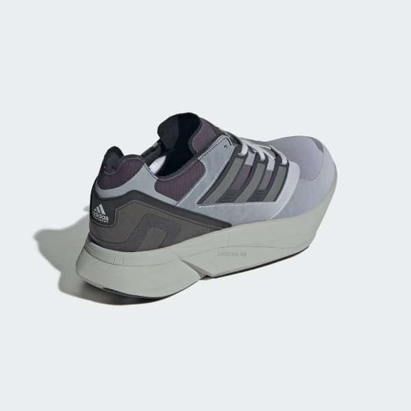 Details for Adidas Adios Pro Equipment Running Shoes Grey Two/Iron Metallic/Violet JQ3270