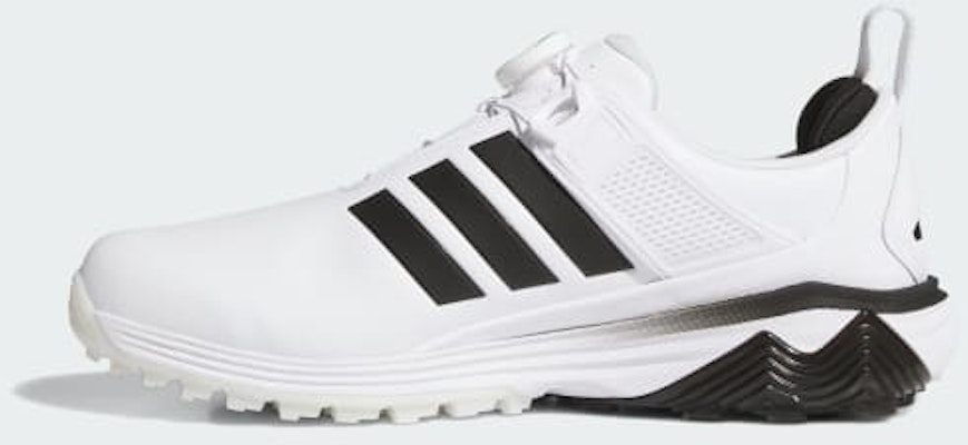 阿迪达斯Adipower 26 BOA无钉高尔夫鞋 云白/黑色/金属银 JS4138 Details for 阿迪达斯Adipower 26 BOA无钉高尔夫鞋 云白/黑色/金属银 JS4138
