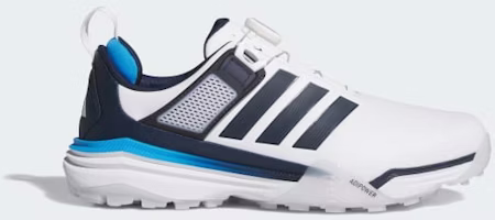 Adidas Adipower 26 BOA Spikeless Golf Shoes Cloud White/Collegiate Navy/Lucid Ray Blue JS4139 Adidas Adipower 26 BOA Spikeless Golf Shoes Cloud White/Collegiate Navy/Lucid Ray Blue JS4139