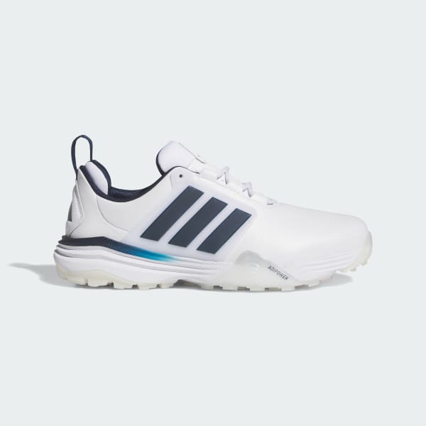 Adidas Adipower 26 Wide Spikeless Golf Shoes Cloud White/Collegiate Navy/Lucid Orange JQ6816