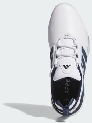 阿迪达斯 Adipower 26 宽版无钉高尔夫鞋 云白/学院海军蓝/明亮橙 JQ6816 Order 阿迪达斯 Adipower 26 宽版无钉高尔夫鞋 云白/学院海军蓝/明亮橙 JQ6816