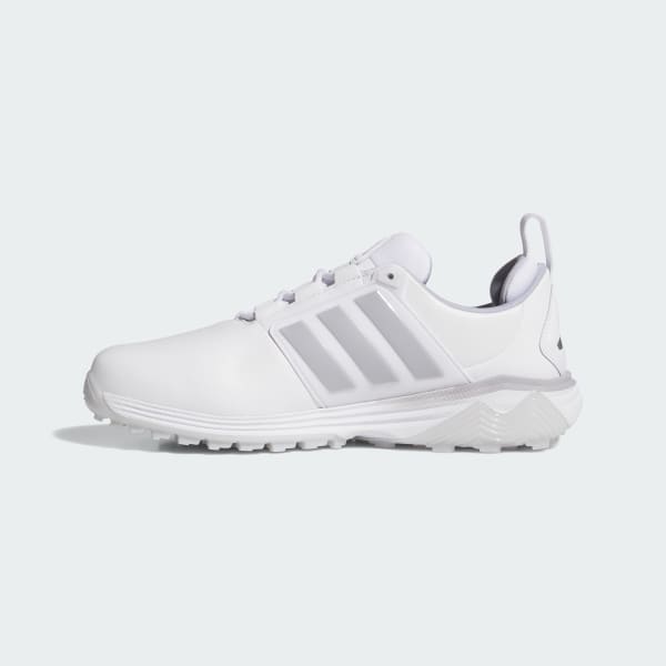Details for Adidas Adipower 26 Wide Zapatillas Golf Sin Tacos Blanco/Plateado/Halo Plateado JP8401