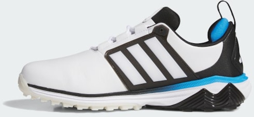 阿迪达斯 Adipower 26 宽款无钉高尔夫鞋 云白/核心黑/明光蓝 JQ6815 Details for 阿迪达斯 Adipower 26 宽款无钉高尔夫鞋 云白/核心黑/明光蓝 JQ6815