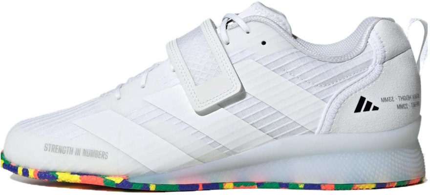 adidas Adipower Weightlifting 3 'White Multi-Color Sole' IF0521 Buy adidas Adipower Weightlifting 3 'White Multi-Color Sole' IF0521
