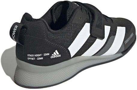 adidas Adipower Levantamiento de Pesas 3 'Negro Blanco Gris' GY8923 Shop adidas Adipower Levantamiento de Pesas 3 'Negro Blanco Gris' GY8923