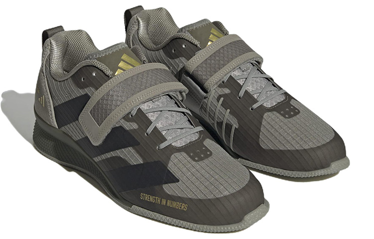 Lookbook adidas Adipower Weightlifting 3 輕便耐磨防滑 低筒 舉重鞋 男女皆宜 綠色