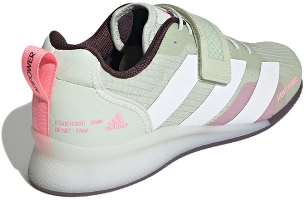 adidas Adipower Weightlifting 3 'Linen Green Beam Pink' Angkat Berat. GY8925 Shop adidas Adipower Weightlifting 3 'Linen Green Beam Pink' Angkat Berat. GY8925