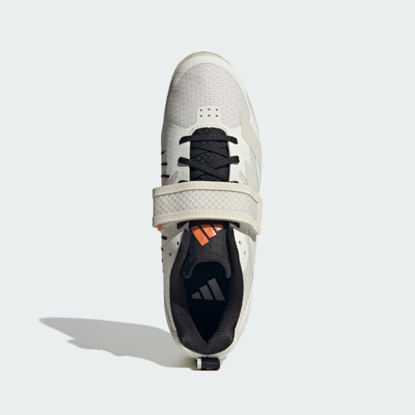 Lookbook adidas Adipower Weightlifting 3 Orbit Grey/Beige/Pure Orange JP6205