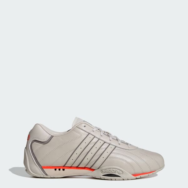 adidas AdiRacer LO Audi F1 Team Sneakers Chalk Pearl/Chalk Pearl/Hi-Res Red KJ1220