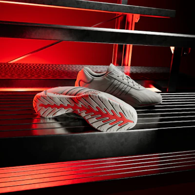 adidas AdiRacer LO Audi F1 Team Sneakers Chalk Pearl/Chalk Pearl/Hi-Res Red KJ1220 Shop adidas AdiRacer LO Audi F1 Team Sneakers Chalk Pearl/Chalk Pearl/Hi-Res Red KJ1220