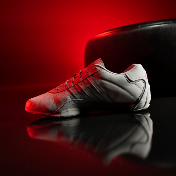 Sizing adidas AdiRacer LO Audi F1 Team Sneakers Chalk Pearl/Chalk Pearl/Hi-Res Red KJ1220
