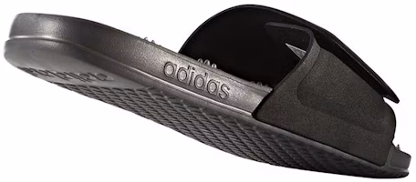 Lookbook adidas Adilette Adissage 2.0 戶外簡約休閒拖鞋 黑紅色