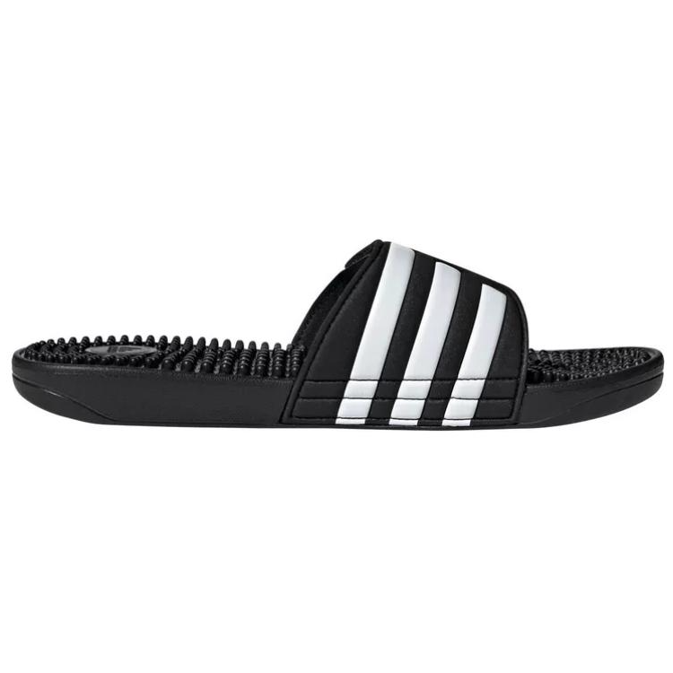 Order adidas Adissage Noir Argent Sandales ''Noir Argent''. F35577