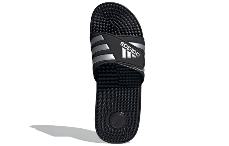 Shop adidas Adissage Chanclas Negro Plata 'Black Silver' F35577