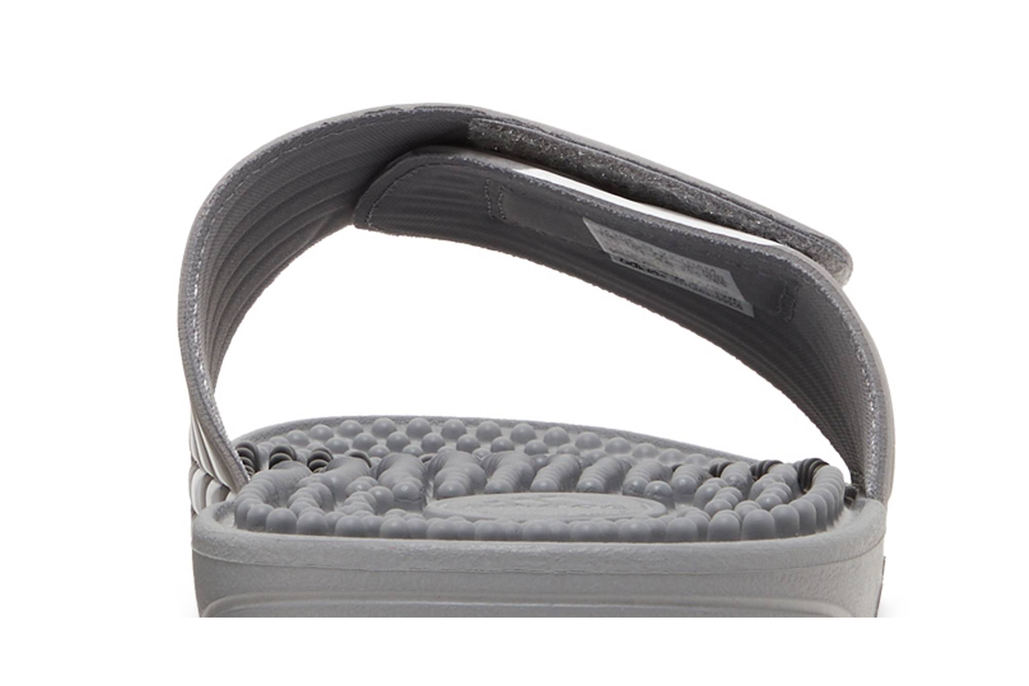 Sizing adidas Adissage Chanclas 'Gris Blanco' HQ4373