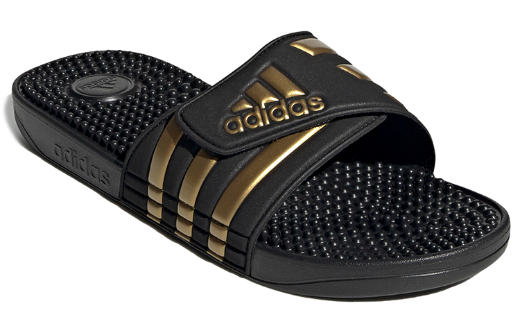 Lookbook adidas Adissage Sandalias 'Negro Oro Metálico' EG6517