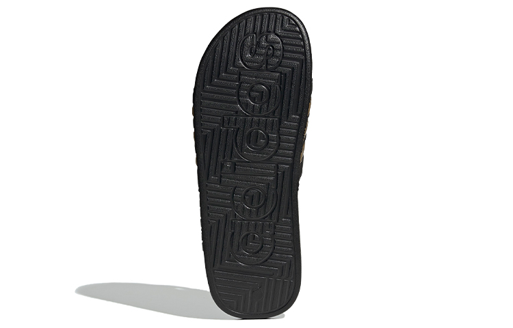 Details for adidas Adissage Sandalias 'Negro Oro Metálico' EG6517