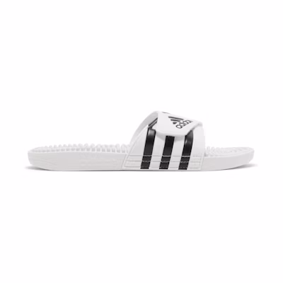 adidas Adissage Slides 'White Black'