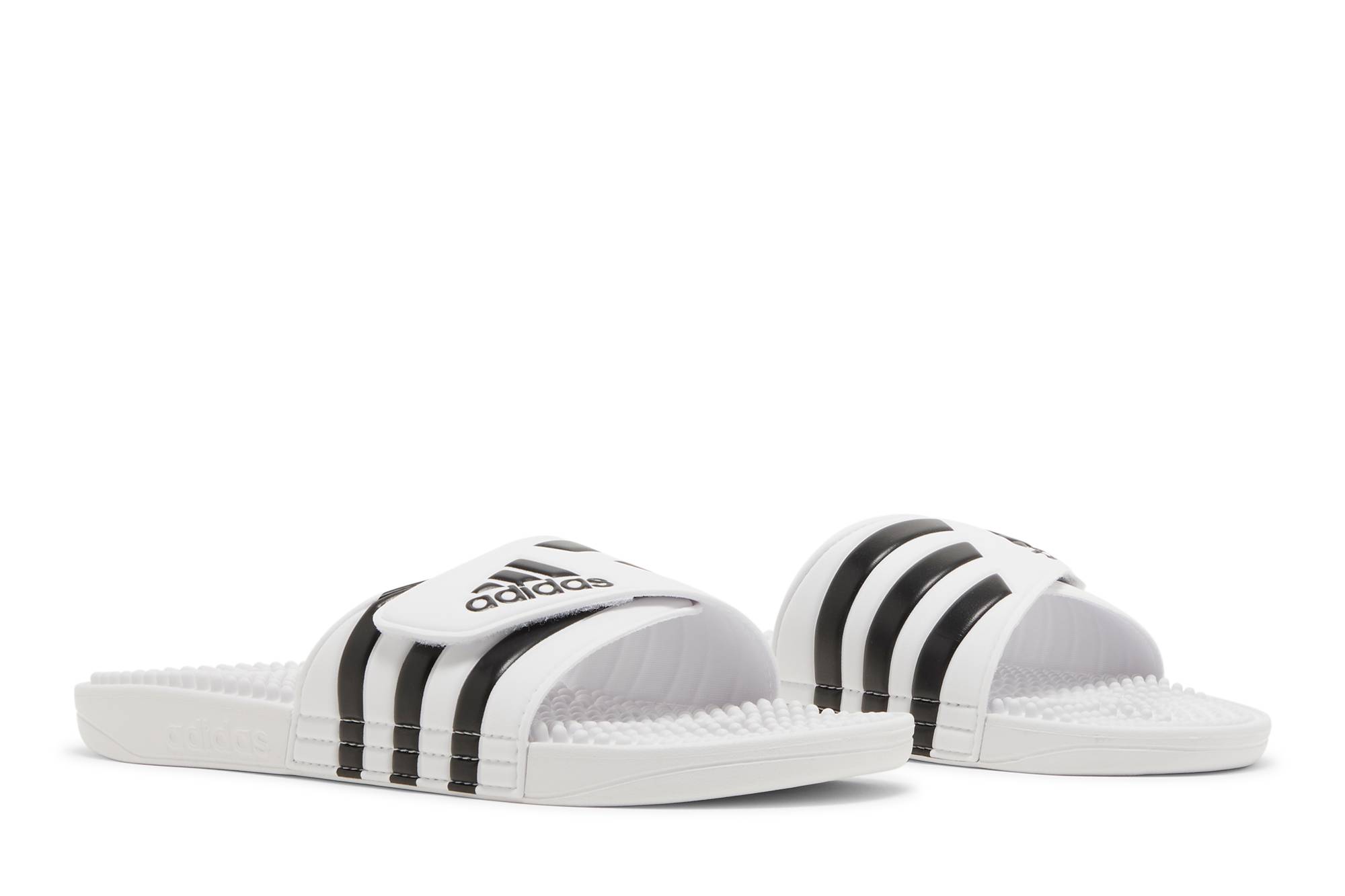 Cheap adidas Adissage Sandalias 'Blanco Negro' F35573