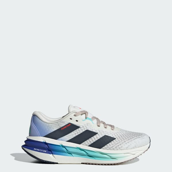 Adidas Adistar 3 Running New York Sneakers Off White/Aurora Ink/Flash Aqua ID6169