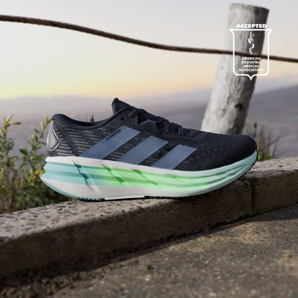Shop Adidas Adistar 4 極光墨紫/復古墨紫/萊姆綠 JR0310