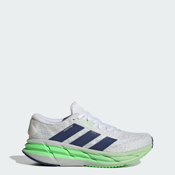 adidas Adistar 4 Running Shoes Cloud White/Tech Indigo/Lime Burst JP6574